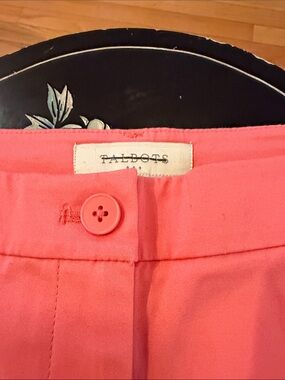 Talbots Coral Button-Front Skirt